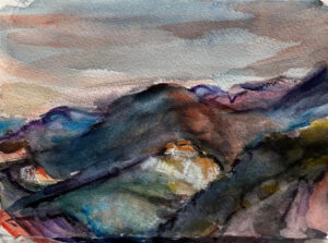 Late March dusk