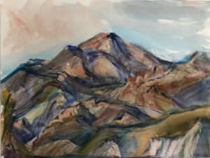 Calcite Mine Mountain, Borrego badlands