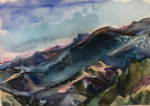 Dusting of snow, Coyote Canyon, February