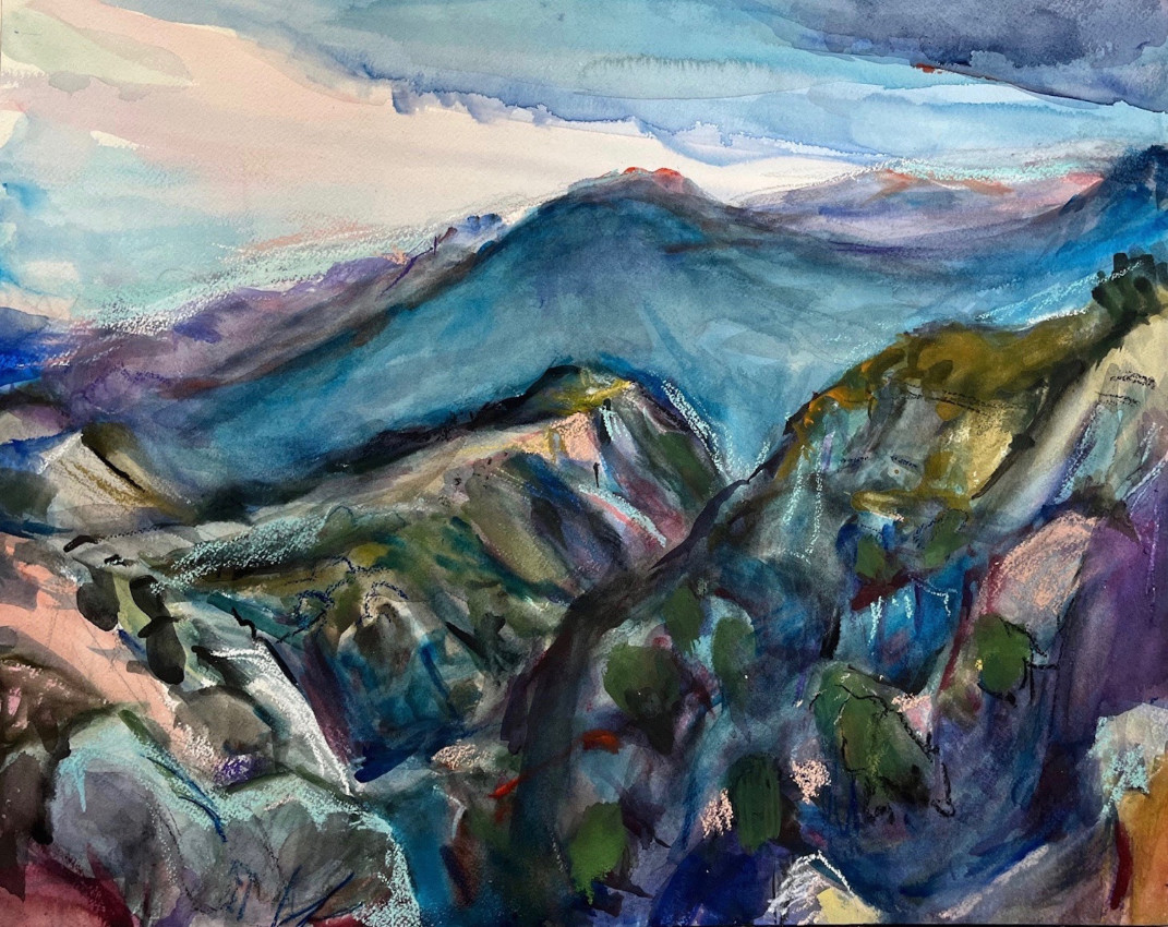 High noon over Coyote Canyon